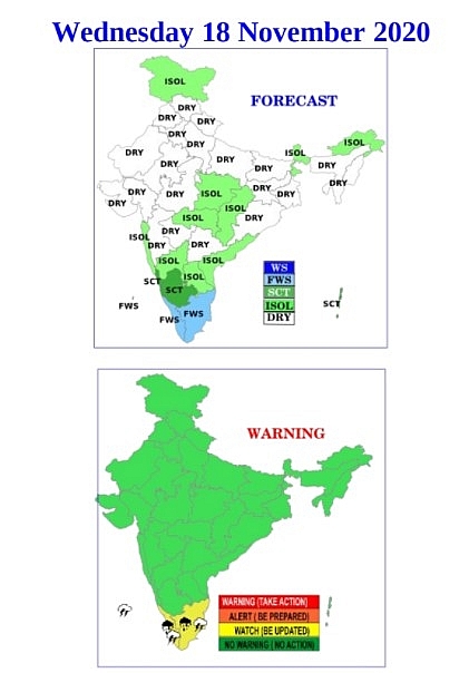 India weather forecast latest, November 18: Winter chill to set in with a fall in minimum temperature India weather forecast latest, november 18: winter chill to set in with a fall minimum temperature